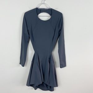 Lululemon Runnin Pretty Dress Graphite Grey